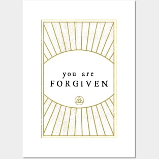 You are forgiven Posters and Art